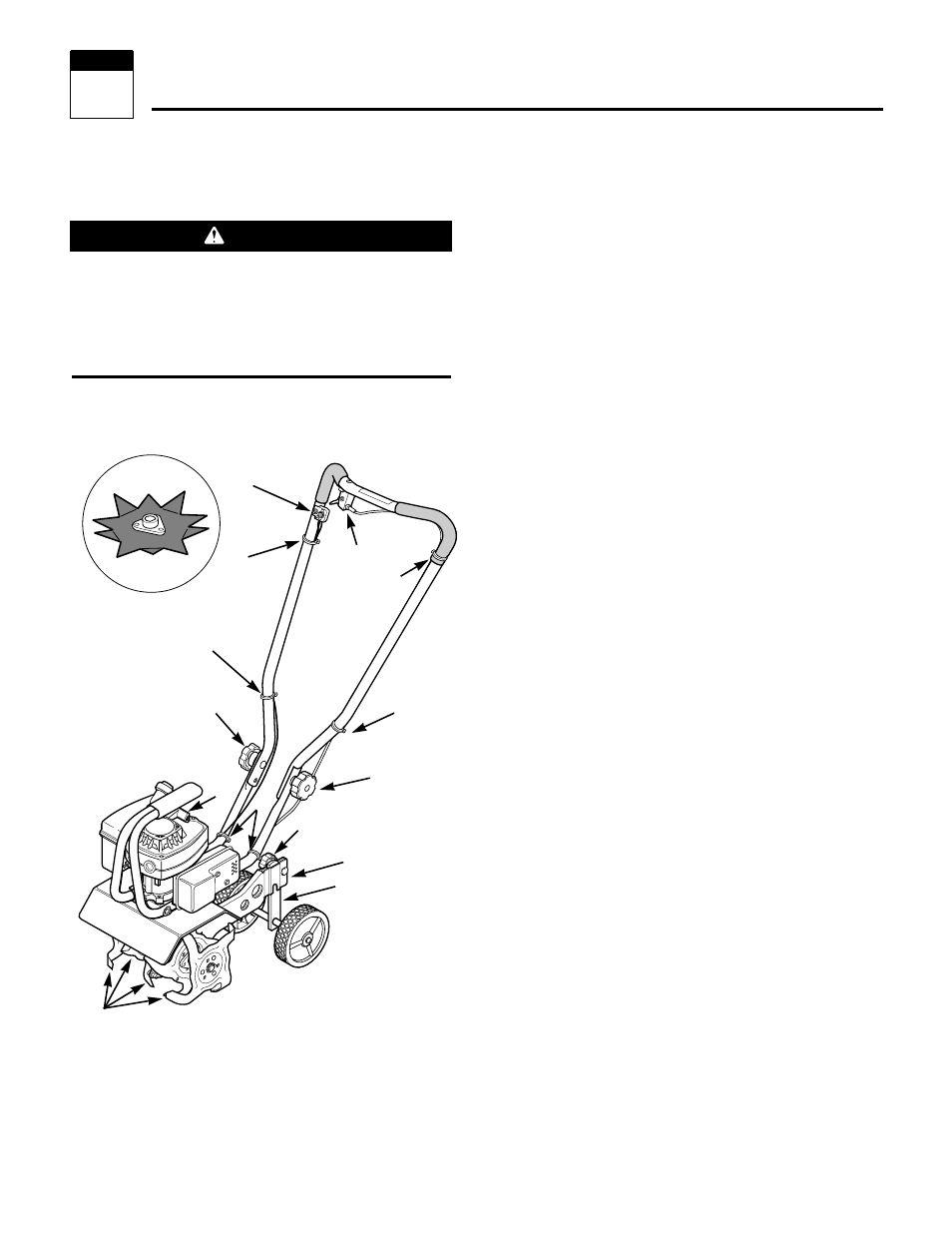 Features and controls | Troy-Bilt 12215 User Manual | Page 7 / 20