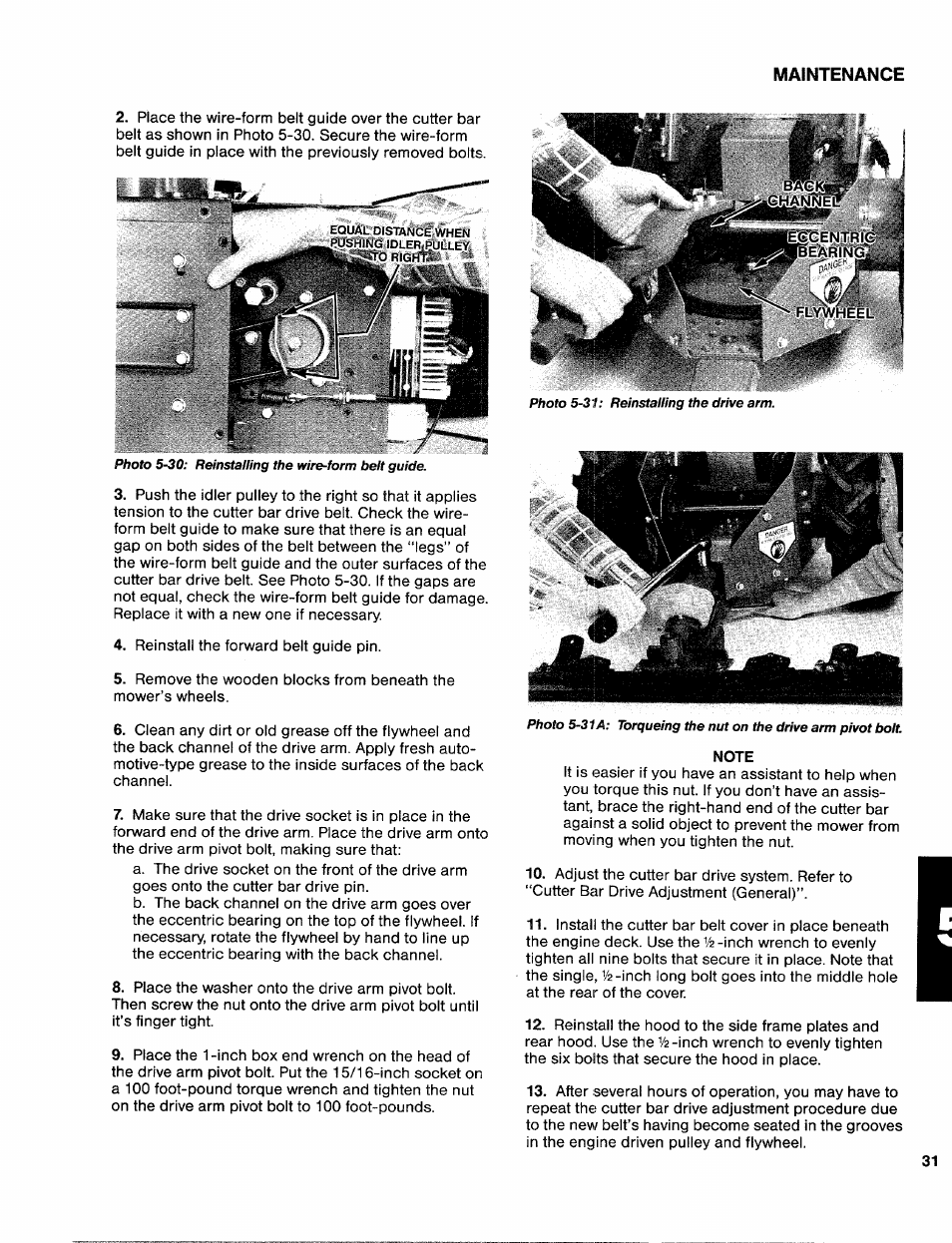 Troy-Bilt 31/2 HP User Manual | Page 33 / 48