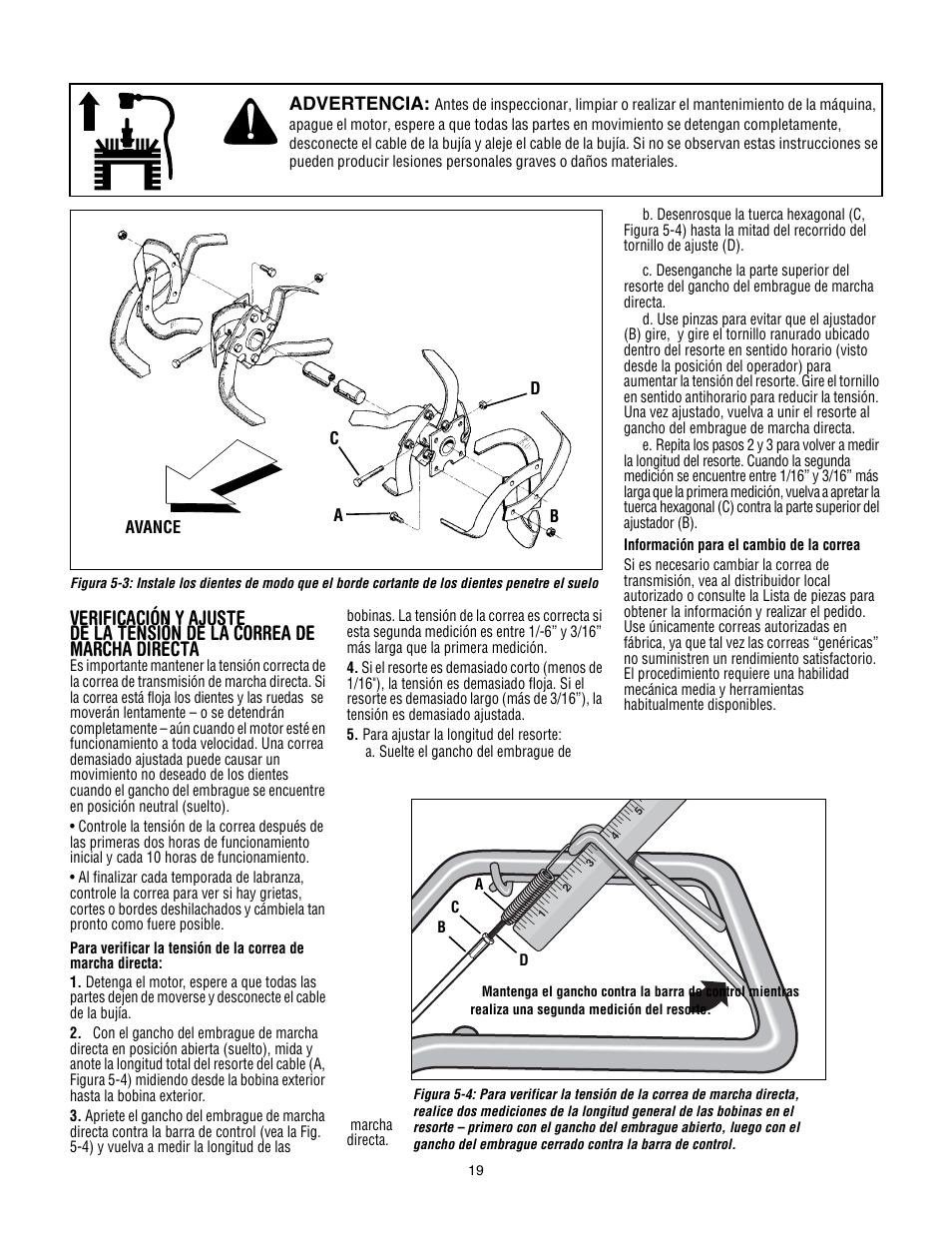 Troy-Bilt 645A Super Bronco ES User Manual | Page 51 / 64