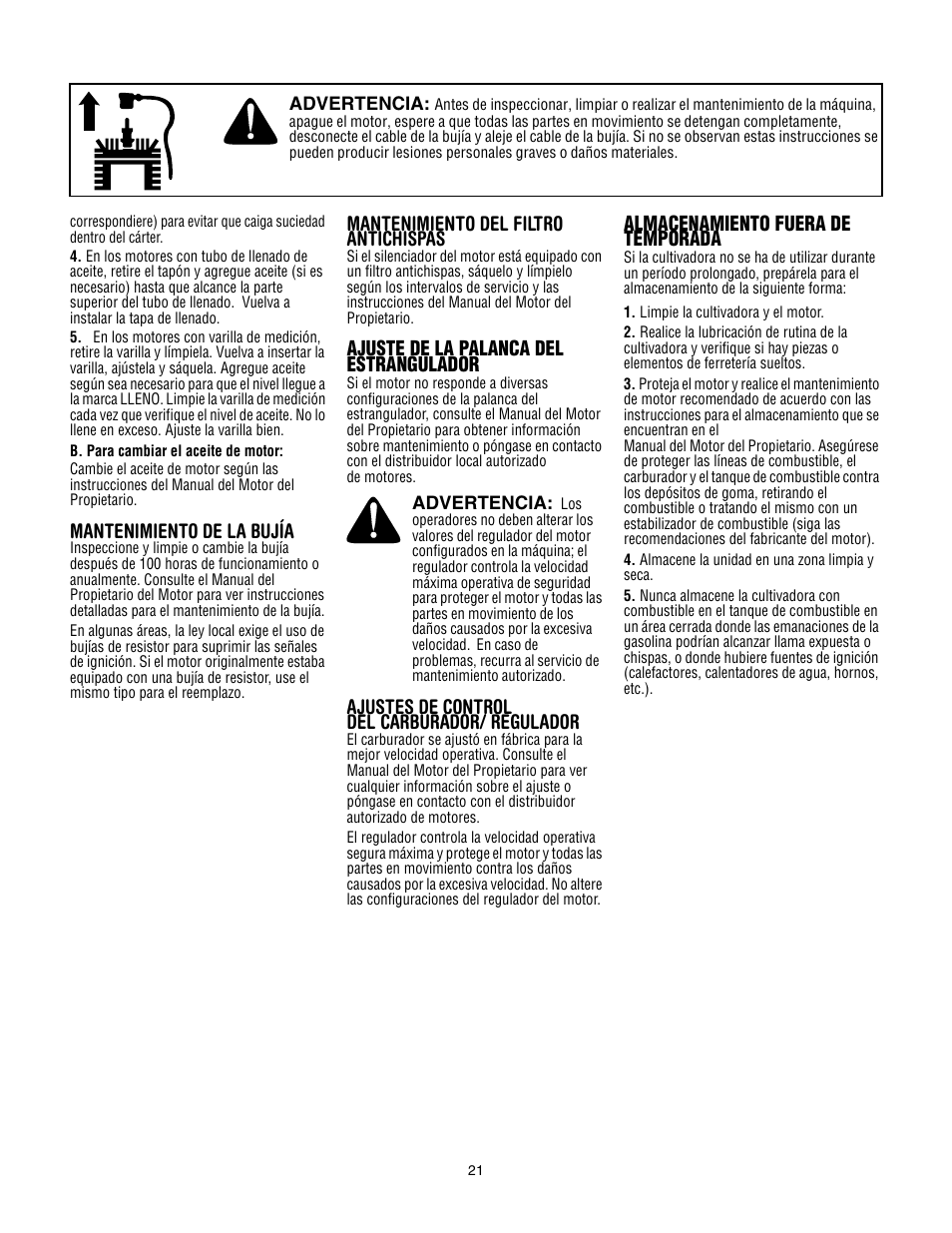 Troy-Bilt 645A Super Bronco ES User Manual | Page 53 / 64