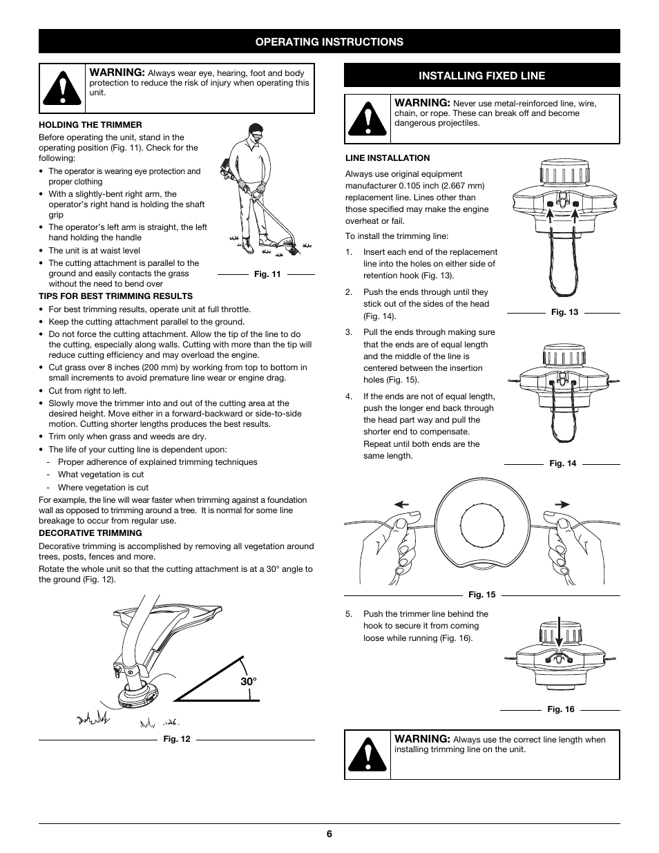 Troy-Bilt TB465SS User Manual | Page 6 / 48