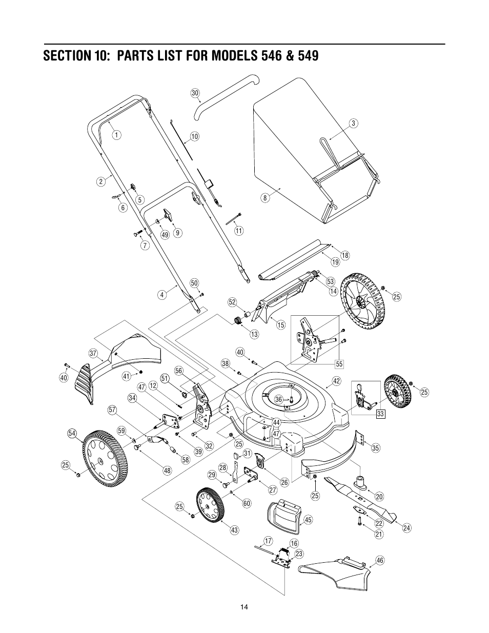 Troy-Bilt 546 User Manual | Page 14 / 16
