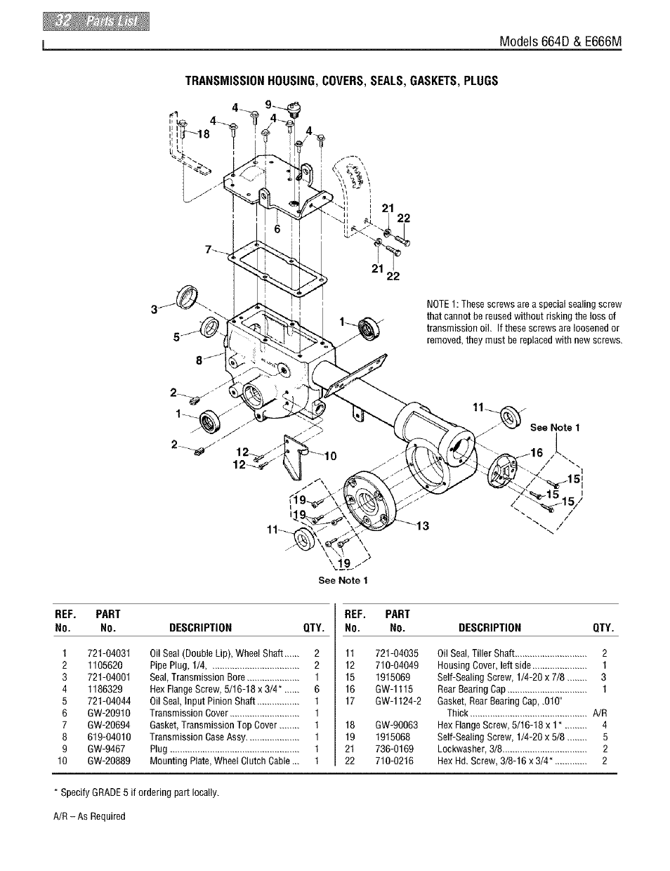 Troy-Bilt PONY E666M User Manual | Page 32 / 40