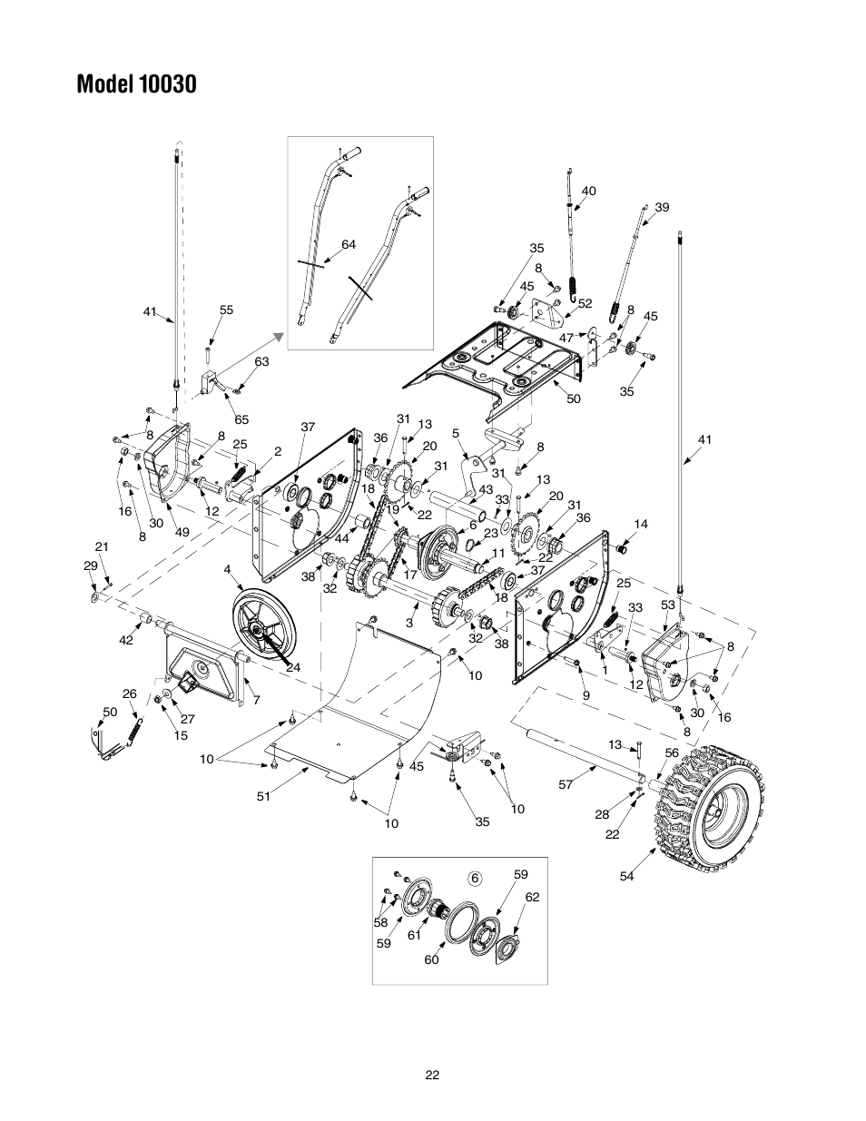 Troy-Bilt 10030 User Manual | Page 22 / 29