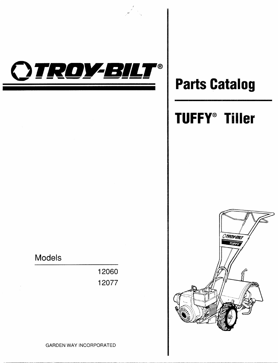 Troy-Bilt 12077 User Manual | 20 pages