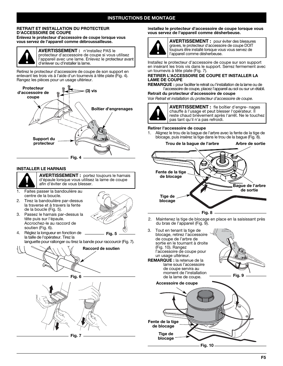 Troy-Bilt 2-Cycle Gasoline Trimmer/Brushcutter TB90BC User Manual | Page 25 / 64