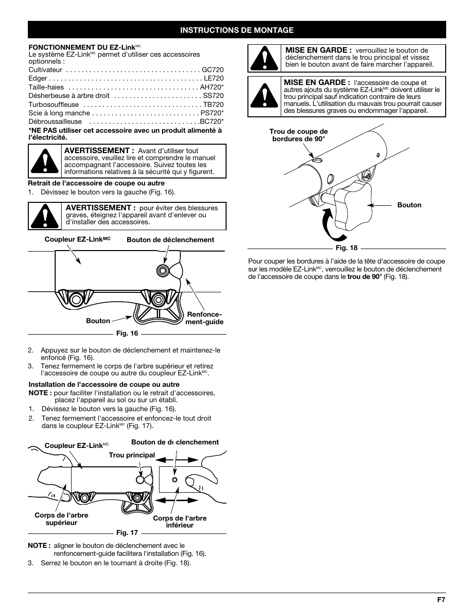 Troy-Bilt 2-Cycle Gasoline Trimmer/Brushcutter TB90BC User Manual | Page 27 / 64