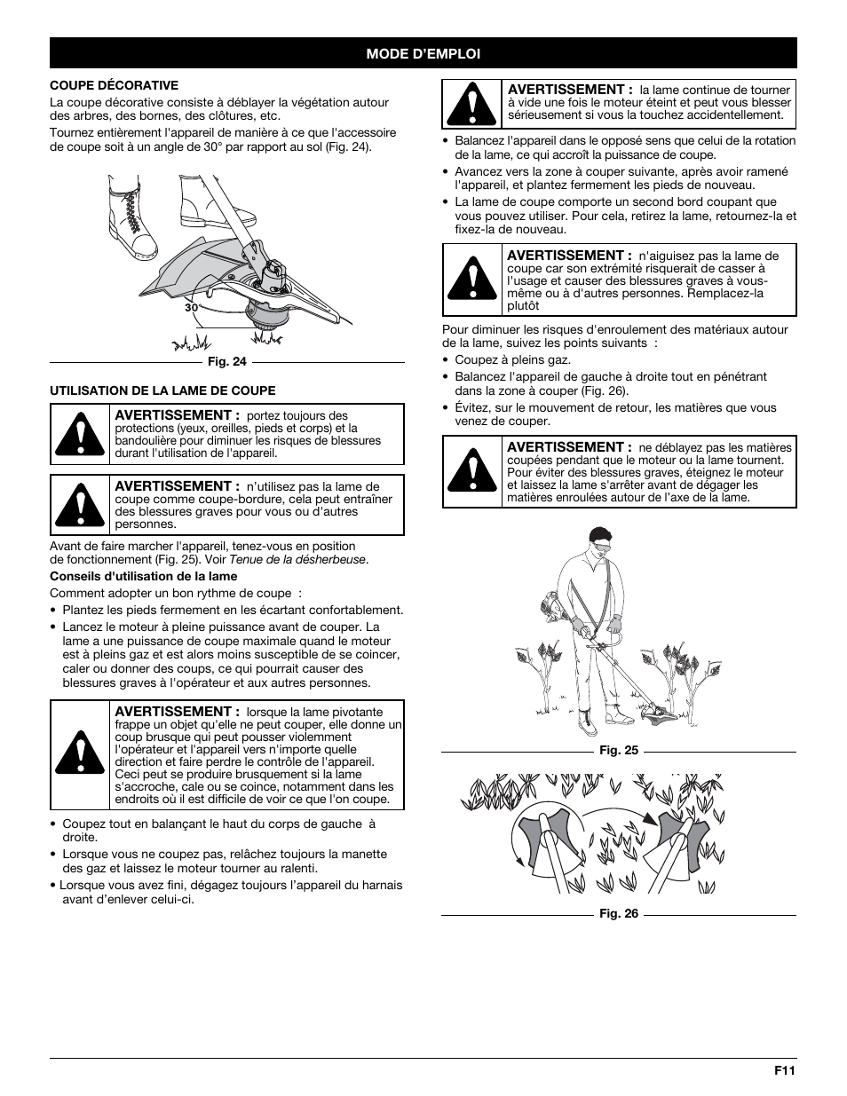 Troy-Bilt 2-Cycle Gasoline Trimmer/Brushcutter TB90BC User Manual | Page 31 / 64