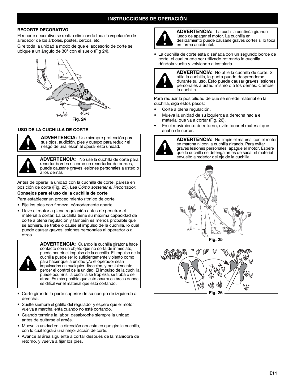 Troy-Bilt 2-Cycle Gasoline Trimmer/Brushcutter TB90BC User Manual | Page 51 / 64