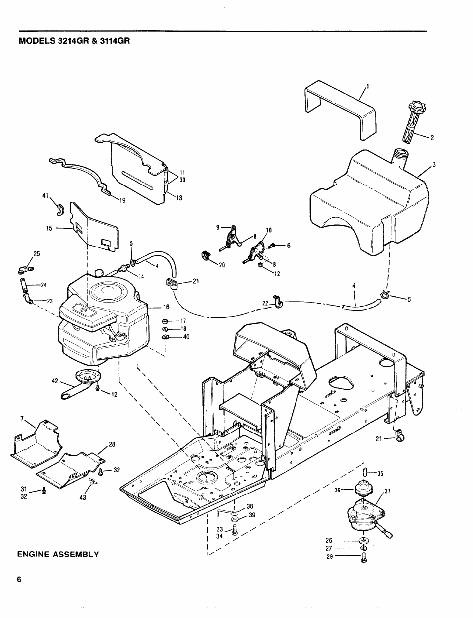 Troy-Bilt 3114GR User Manual | Page 6 / 16