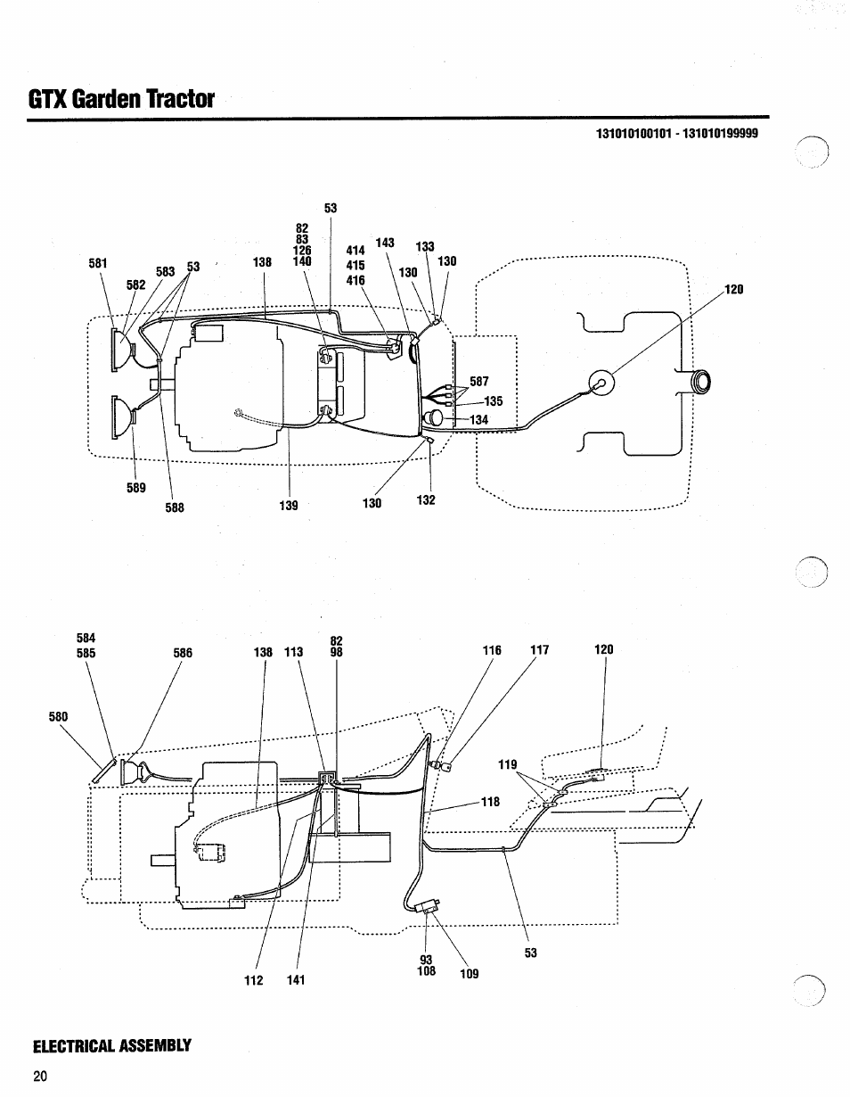 Gtx garden itactor | Troy-Bilt 13076-GTX 20 User Manual | Page 20 / 28