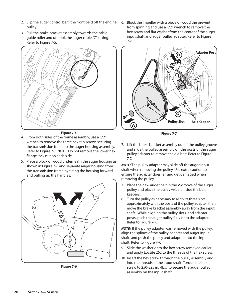 Troy-Bilt 4510 User Manual | Page 20 / 28