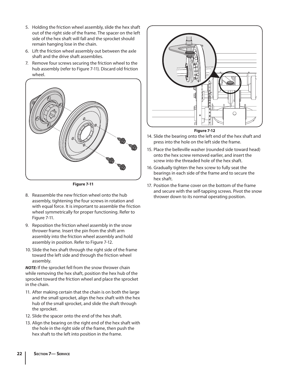 Troy-Bilt 4510 User Manual | Page 22 / 28