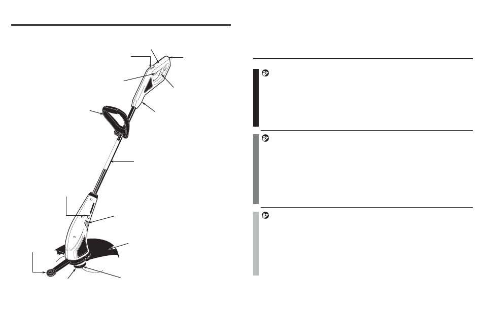 Avertissement, Warning, Advertencia | Lire et conserver ces instructions, Please read - save these instructions, Favor de leer - conserve estas instrucciones | Troy-Bilt TB45E User Manual | Page 4 / 21