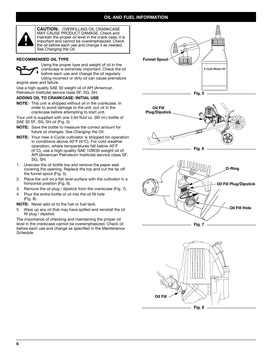 Troy-Bilt TB144 User Manual | Page 6 / 56