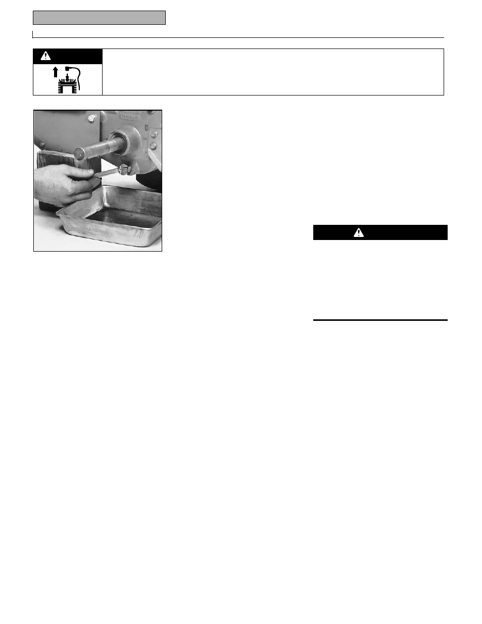 Warning | Troy-Bilt 12211 User Manual | Page 22 / 44