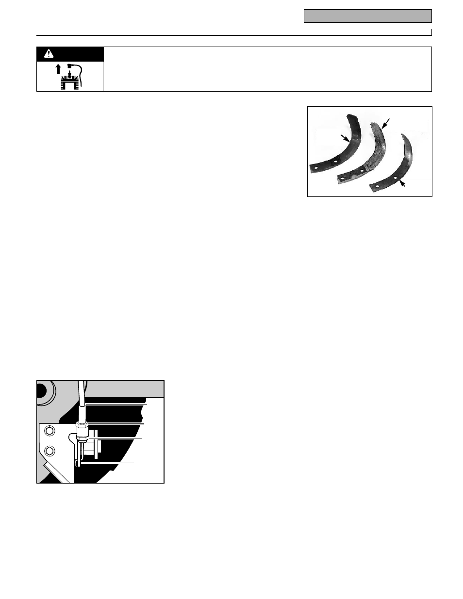 Warning | Troy-Bilt 12211 User Manual | Page 23 / 44