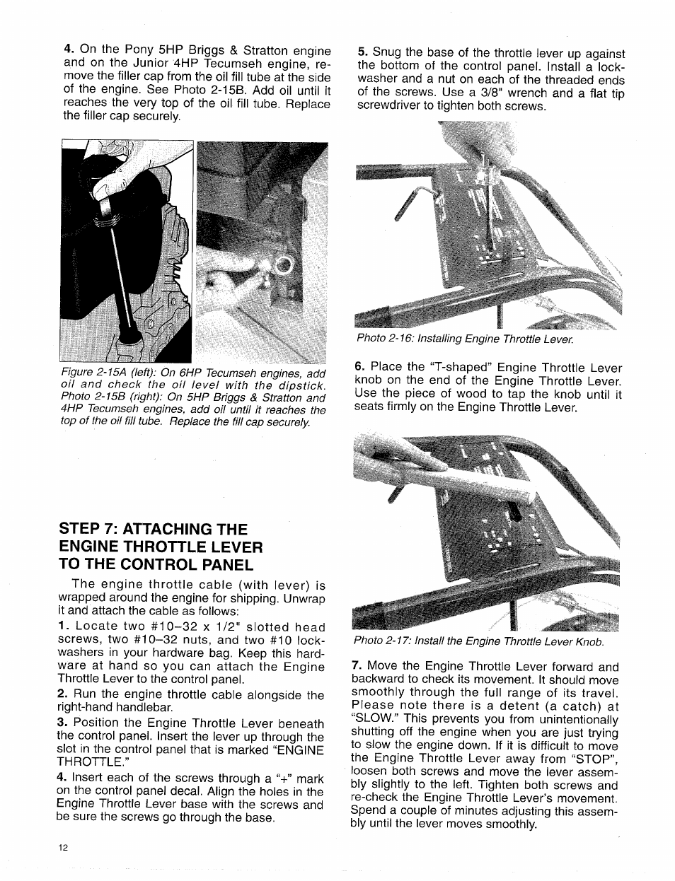 Troy-Bilt 15009 User Manual | Page 14 / 56