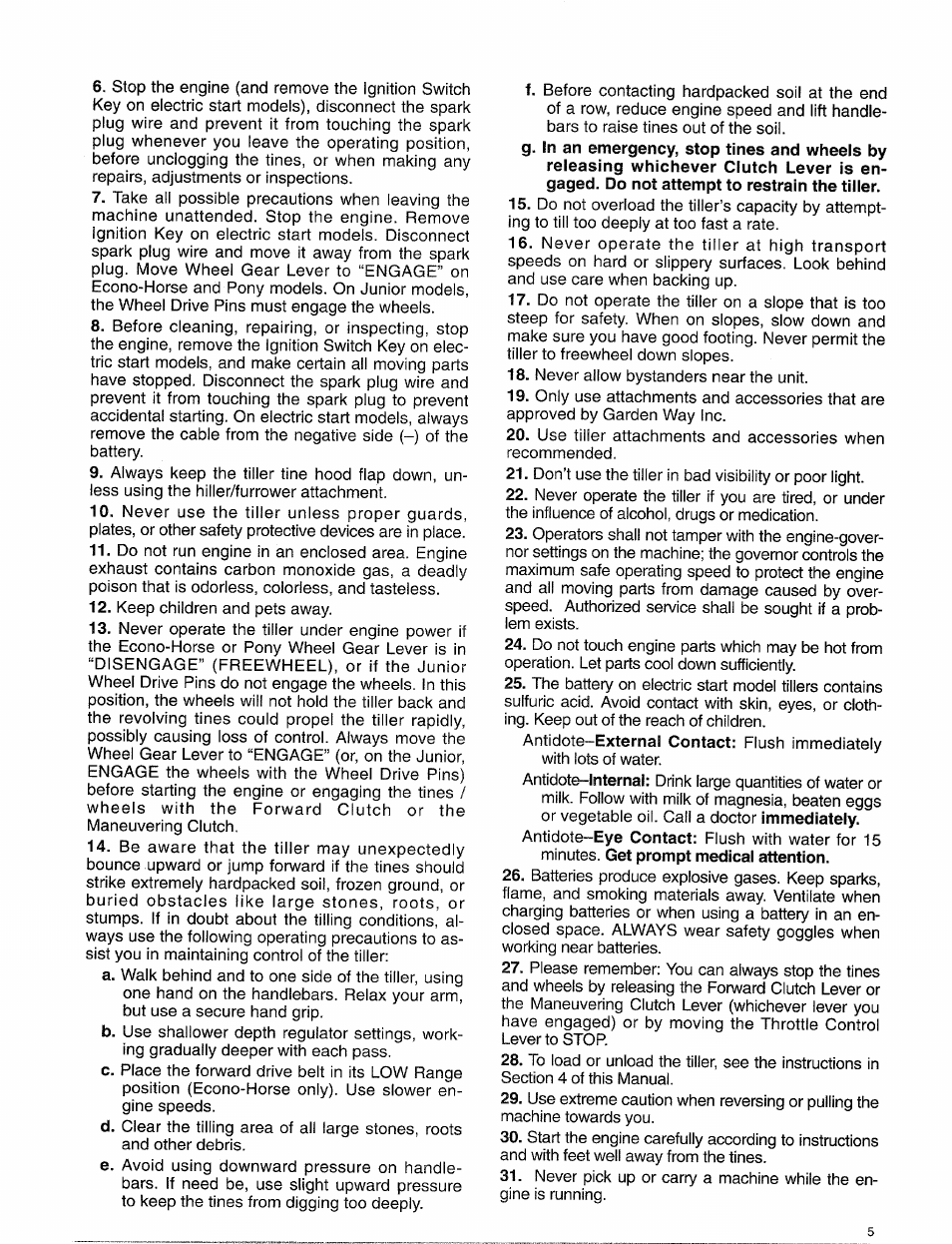 Troy-Bilt 15009 User Manual | Page 7 / 56