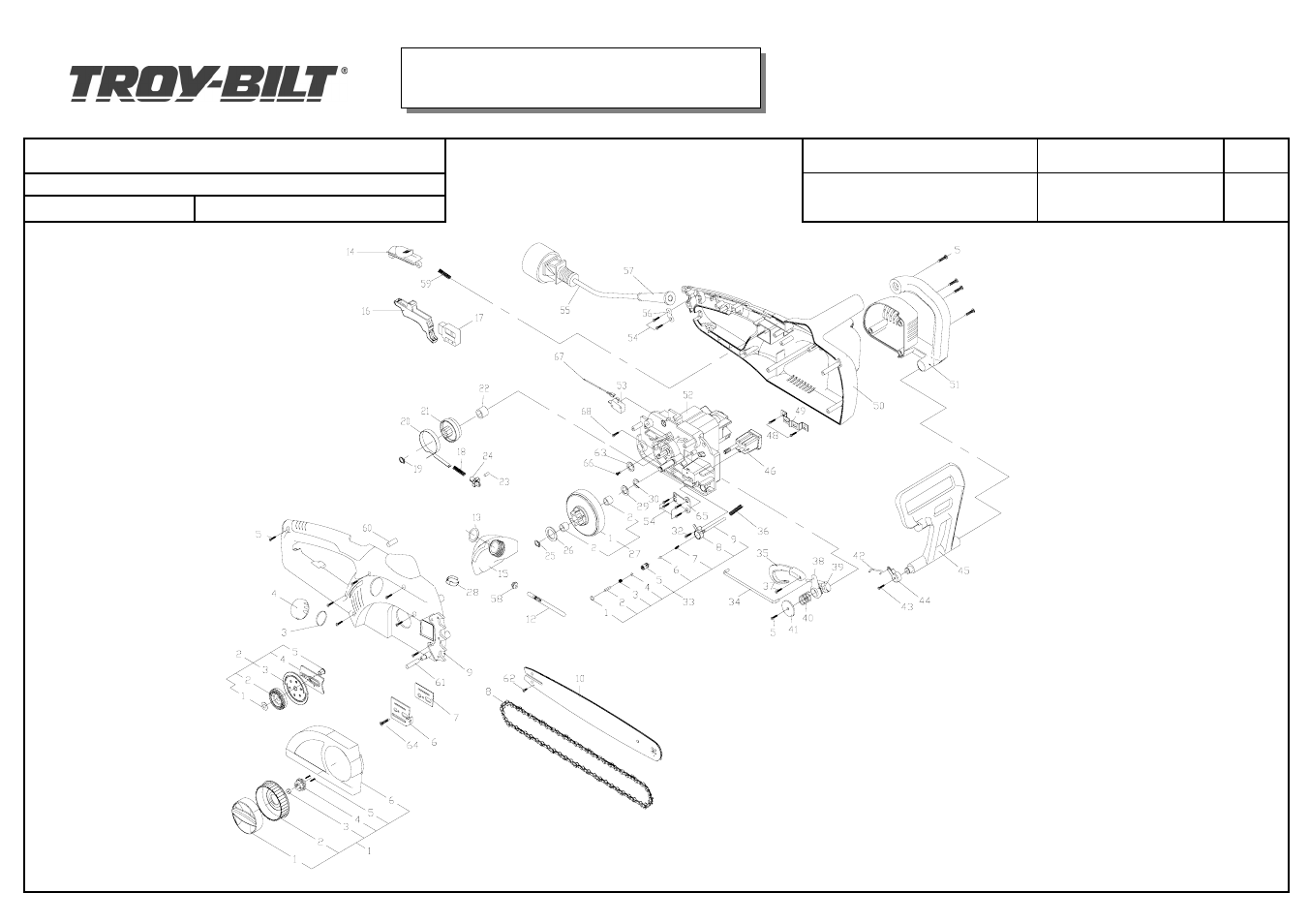 Troy-Bilt TB3516NT User Manual | 2 pages