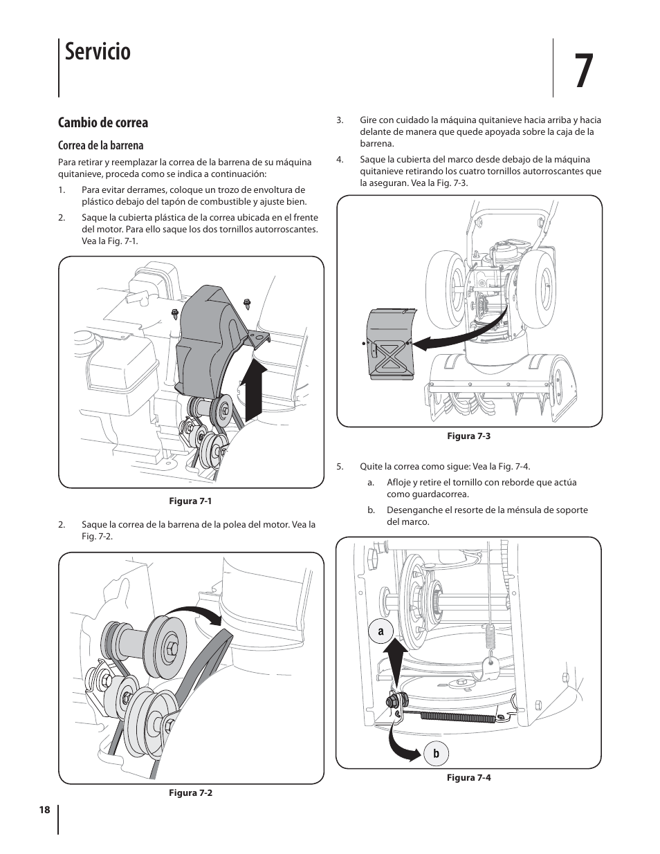 Servicio | Troy-Bilt 9528 User Manual | Page 42 / 48