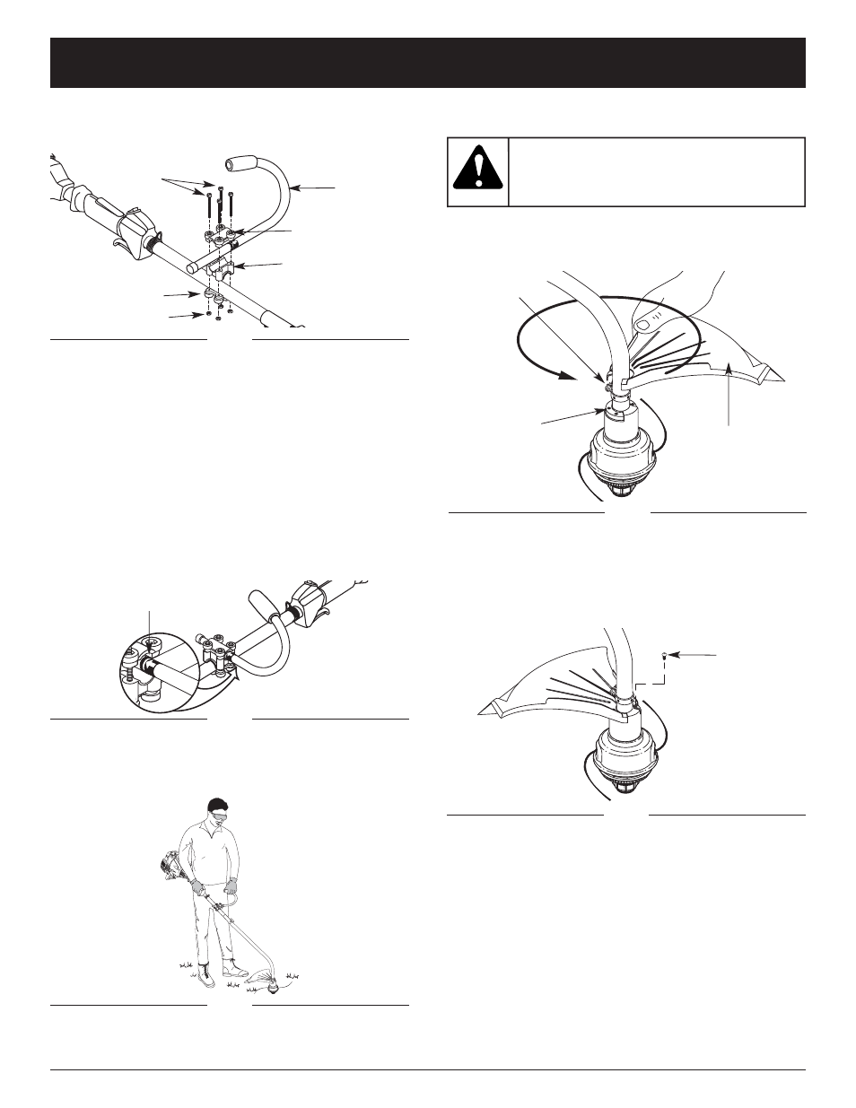 Avertissement, Instructions de montage | Troy-Bilt TB25ET User Manual | Page 32 / 80