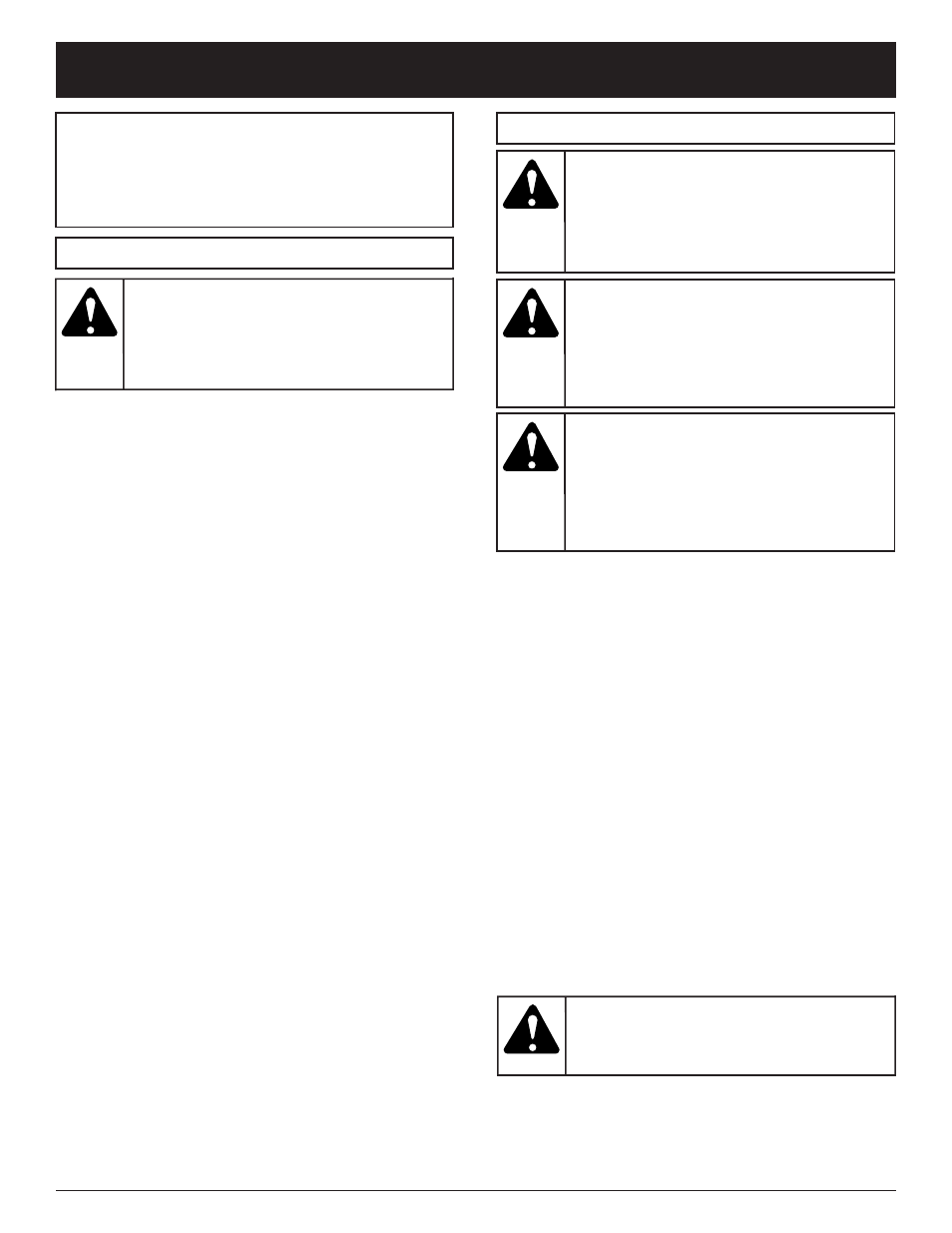 Importante informacion de seguridad, Advertencia, Peligro | Precaucion, Alerta de seguridad, Normas para una operacion segura | Troy-Bilt TB25ET User Manual | Page 53 / 80