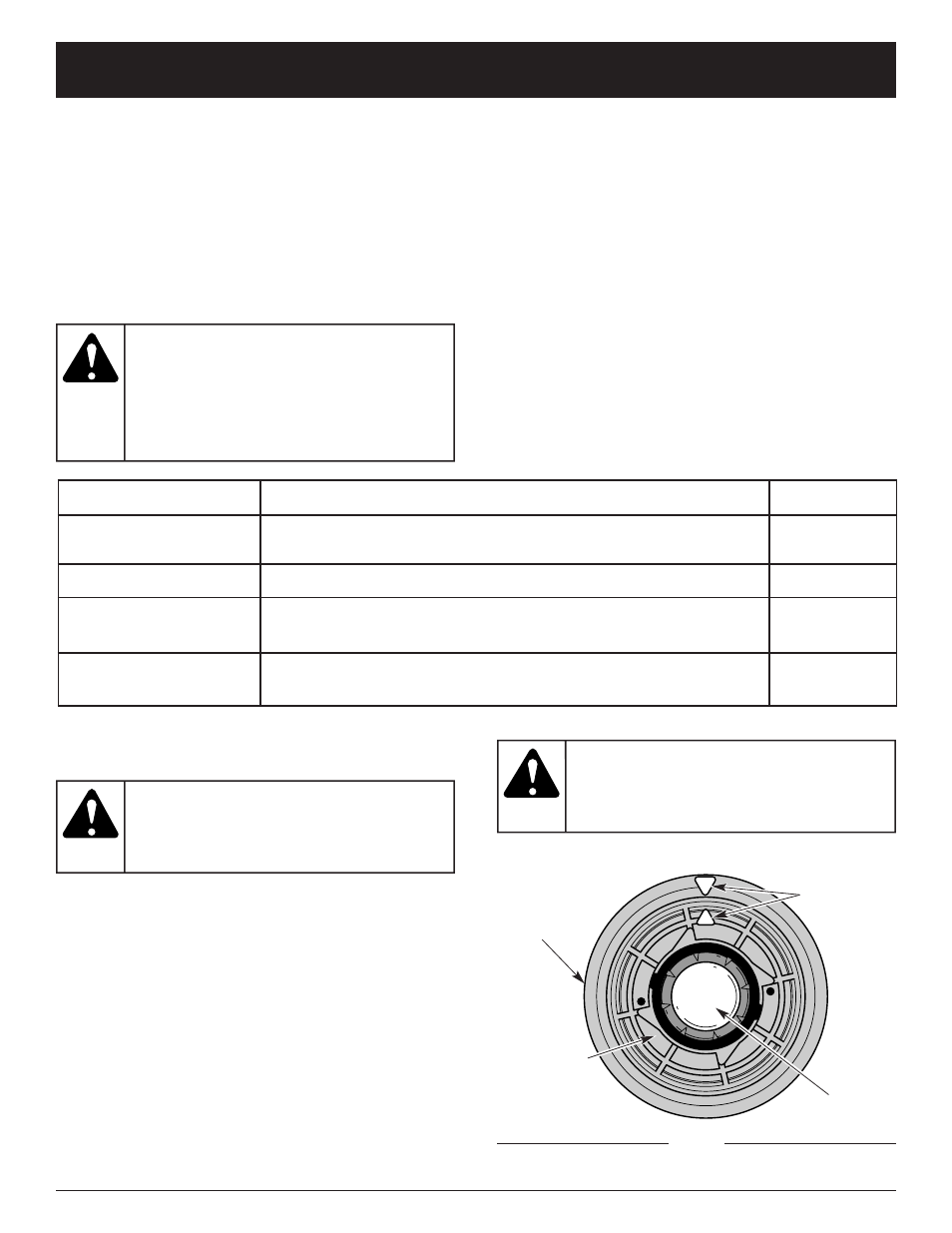 Advertencia, Instrucciones de mantenimiento y reparacion | Troy-Bilt TB25ET User Manual | Page 64 / 80