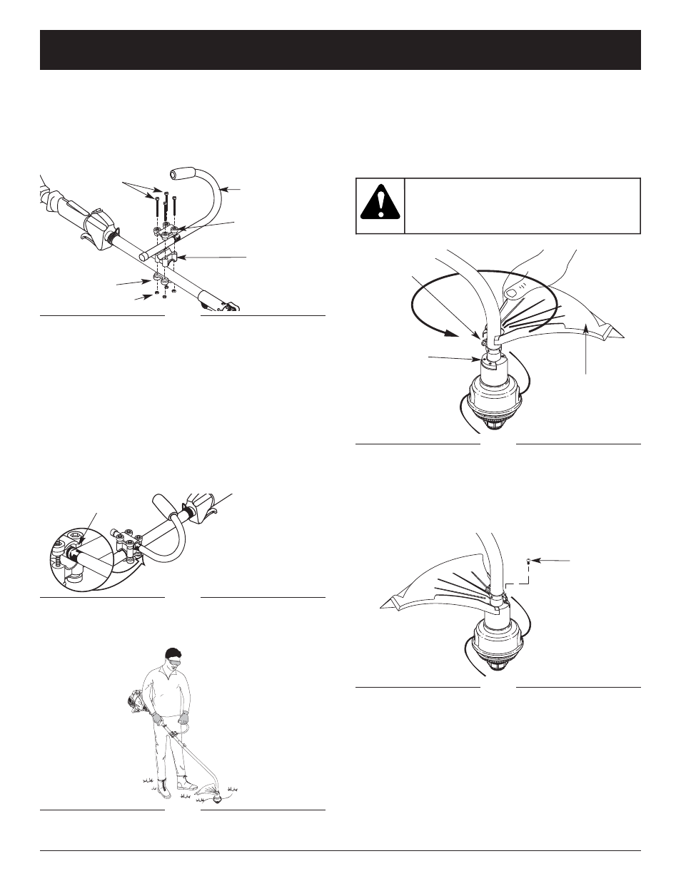 Warning, Assembly instructions | Troy-Bilt TB25ET User Manual | Page 7 / 80