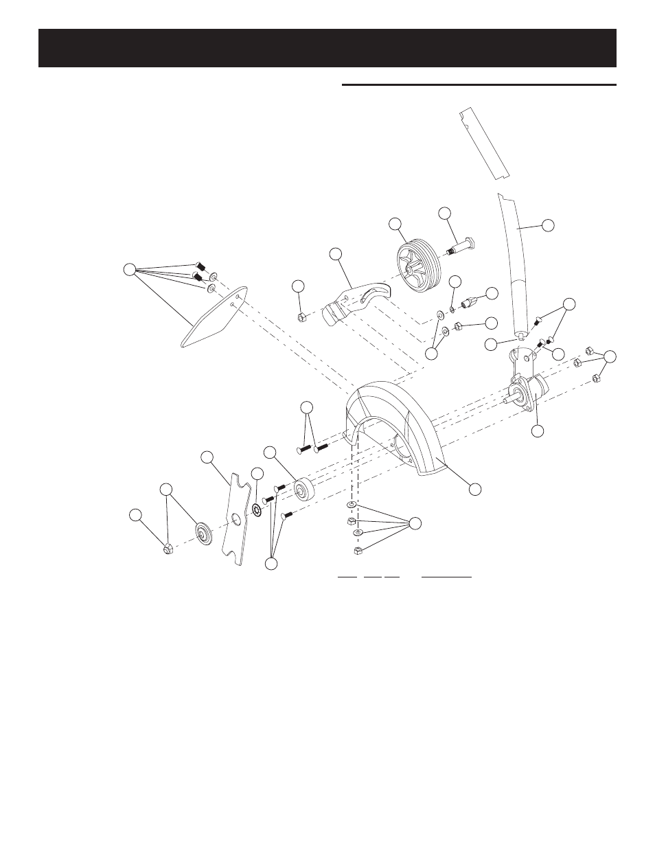 Parts list | Troy-Bilt TB25ET User Manual | Page 79 / 80