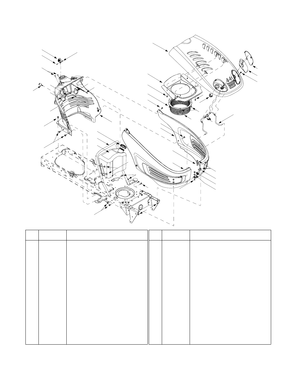 Electrical system/tractor body | Troy-Bilt AutoDrive 604 User Manual | Page 27 / 40