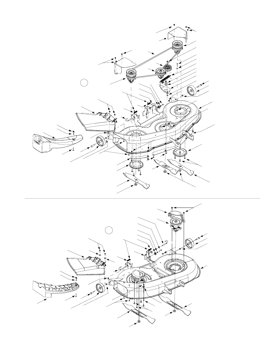Model 604, Inch deck 46-inch deck | Troy-Bilt AutoDrive 604 User Manual | Page 36 / 40