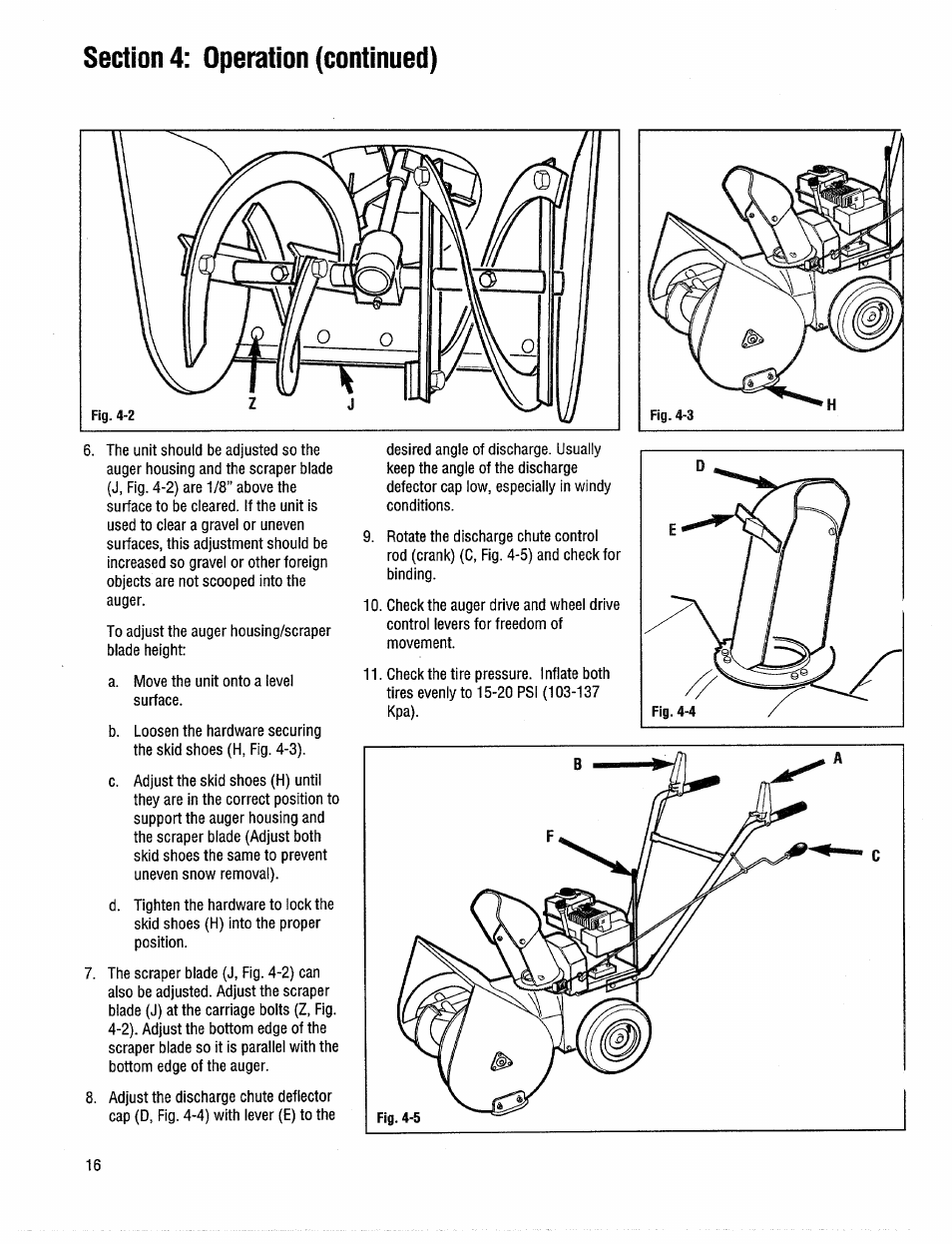 Troy-Bilt 42000 User Manual | Page 16 / 32