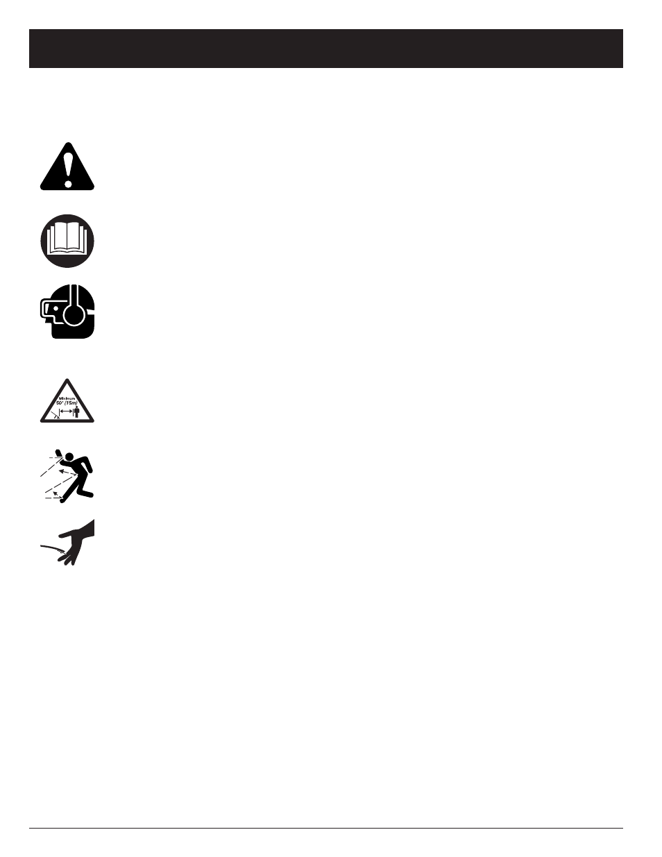 Rules for safe operation | Troy-Bilt TBLE User Manual | Page 5 / 36