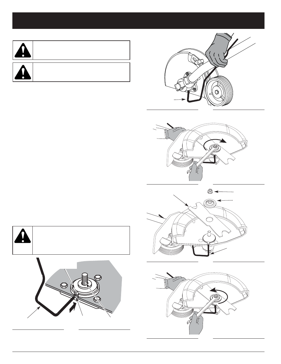 Maintenance and repair instructions | Troy-Bilt TBLE User Manual | Page 9 / 36