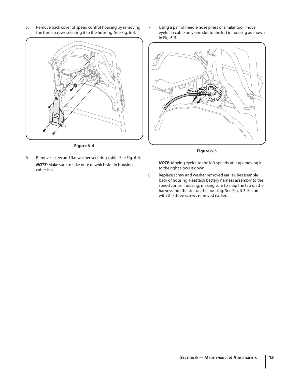 Troy-Bilt J830 User Manual | Page 15 / 48