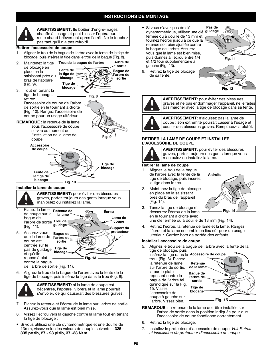 Troy-Bilt TB590BC User Manual | Page 25 / 62