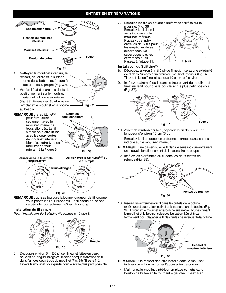 Troy-Bilt TB590BC User Manual | Page 31 / 62