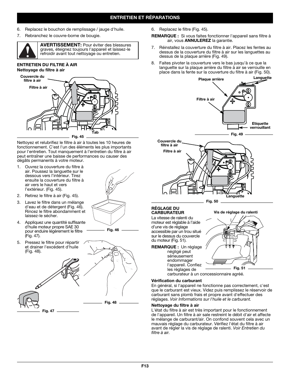 Troy-Bilt TB590BC User Manual | Page 33 / 62