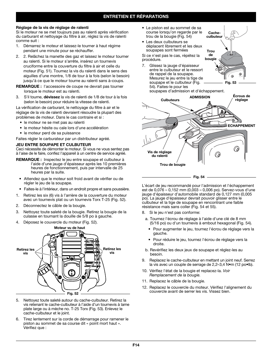 Troy-Bilt TB590BC User Manual | Page 34 / 62
