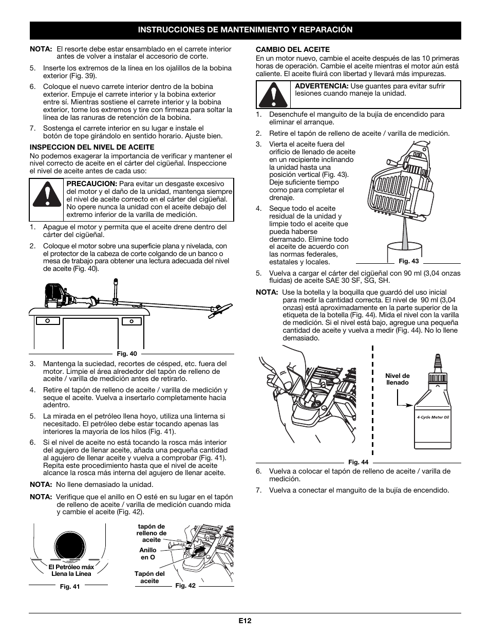 Troy-Bilt TB590BC User Manual | Page 52 / 62