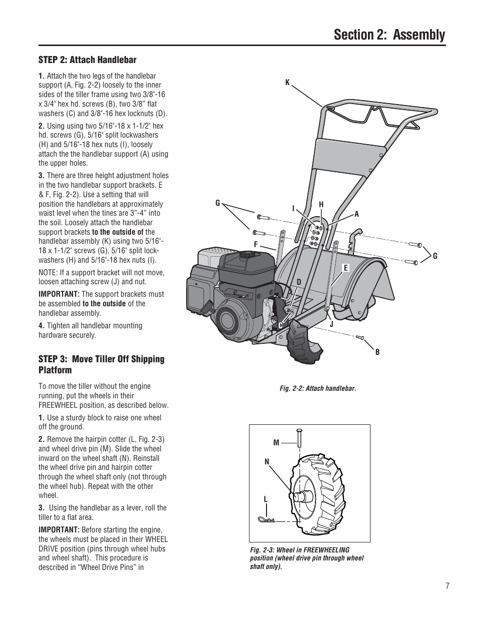 Troy-Bilt 644H-Bronco User Manual | Page 7 / 36