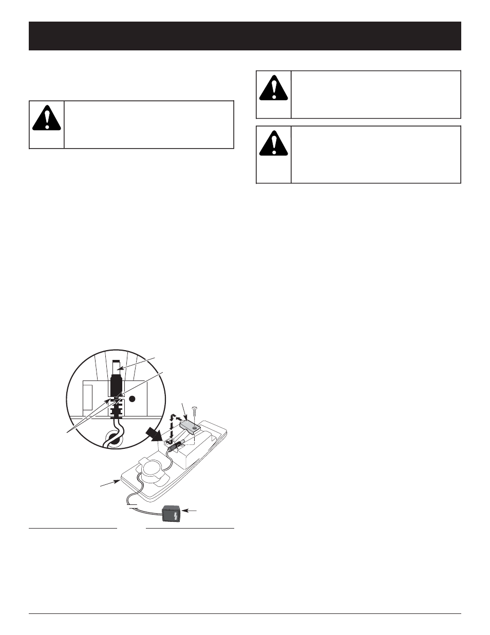 Warning, Caution, Maintenance and repair instructions | Troy-Bilt TB55B User Manual | Page 14 / 52