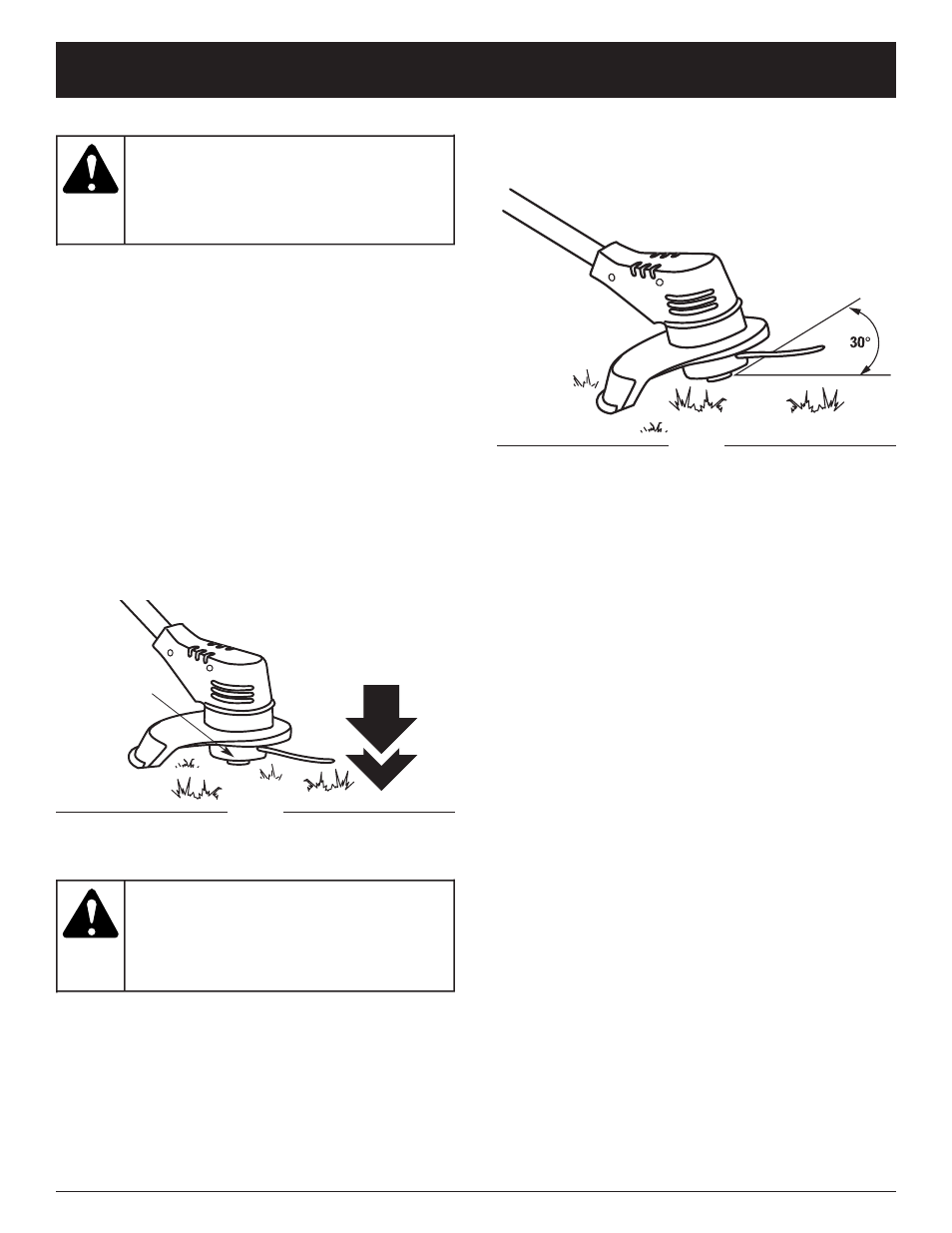 Avertissement, Mise en garde, Mode d'emploi | Troy-Bilt TB55B User Manual | Page 26 / 52