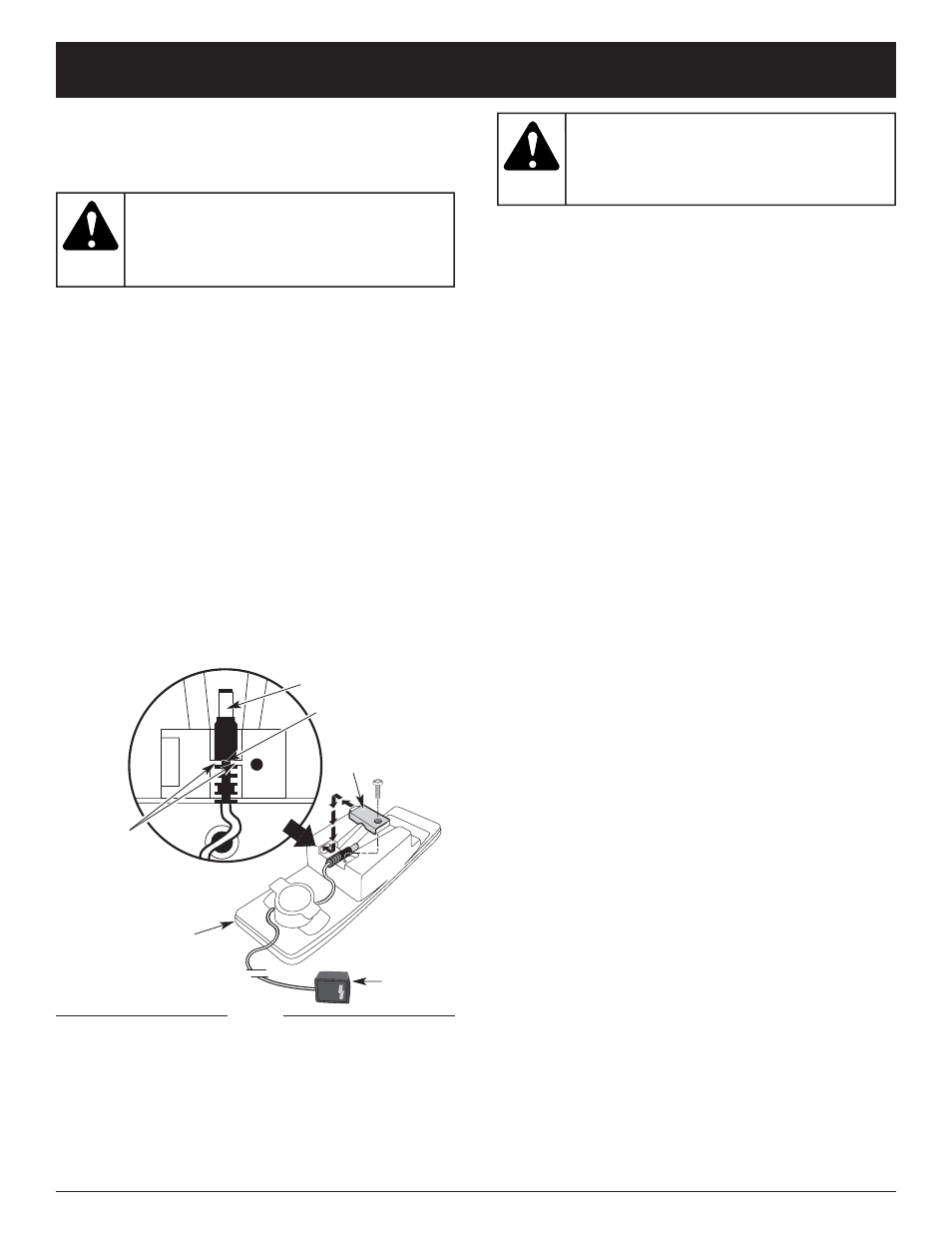 Advertencia, Precaucion, Instrucciones de mantenimiento y reparacion | Troy-Bilt TB55B User Manual | Page 46 / 52