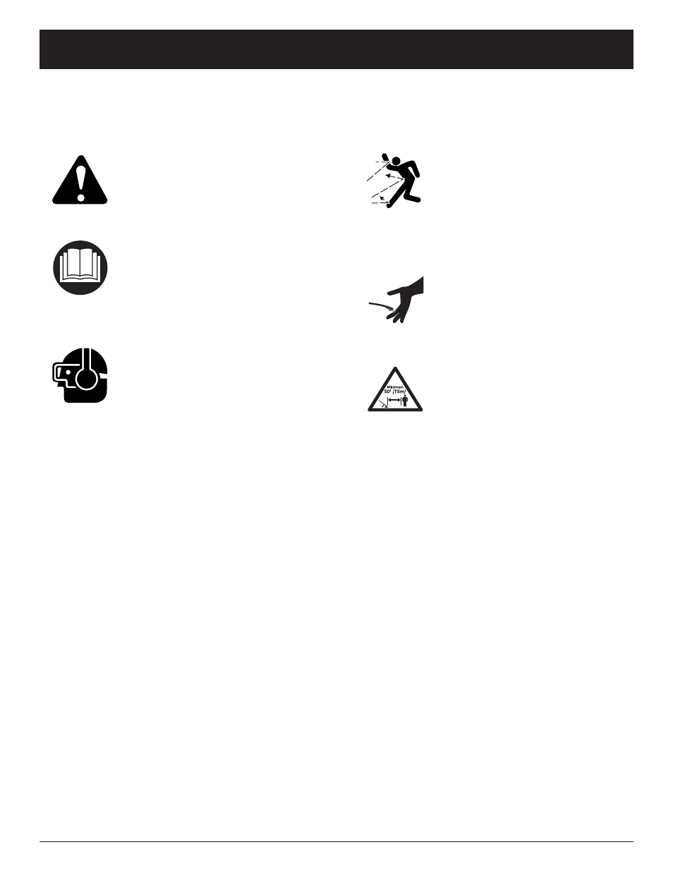 Rules for safe operation | Troy-Bilt TB55B User Manual | Page 5 / 52