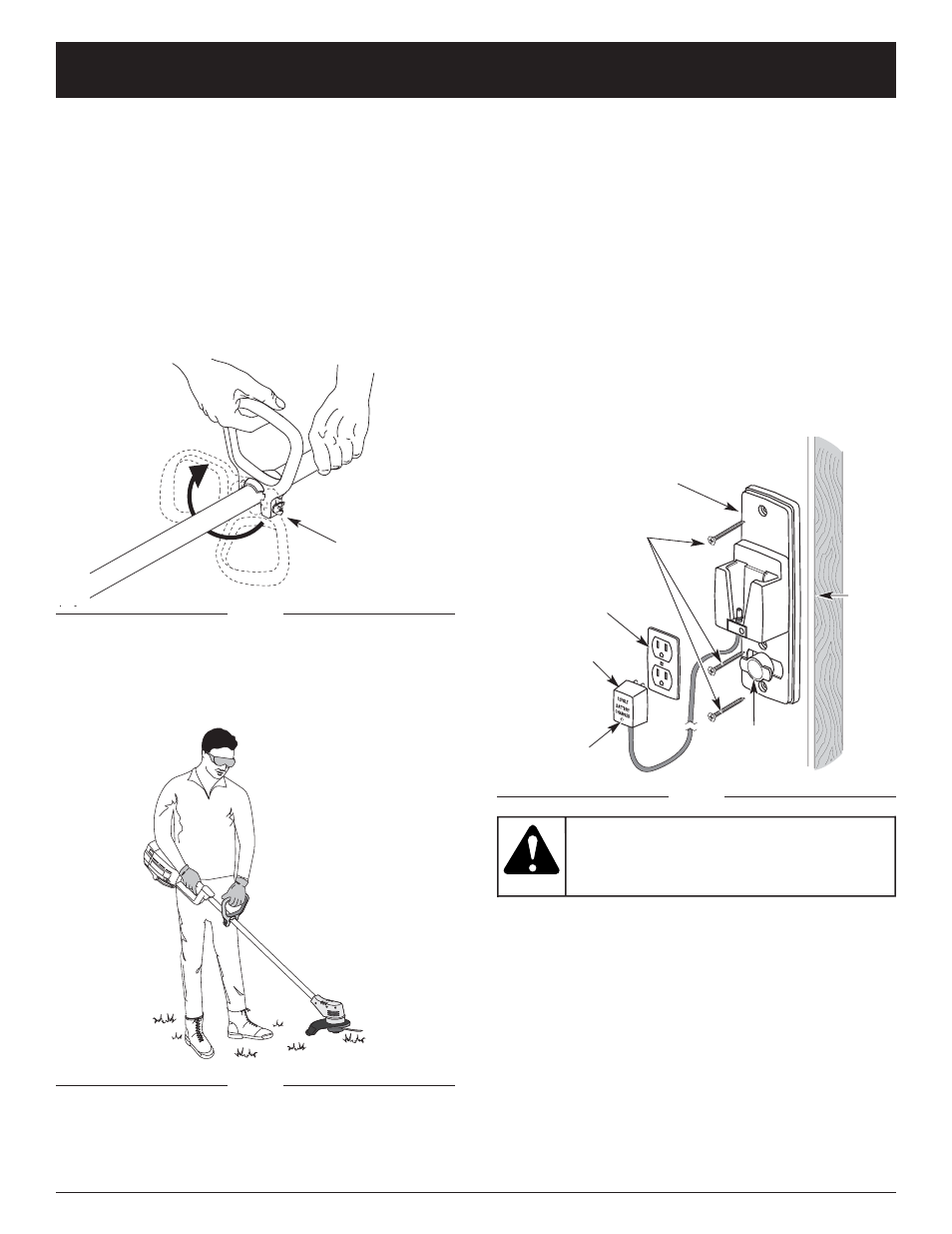 Caution, Assembly instructions | Troy-Bilt TB55B User Manual | Page 7 / 52