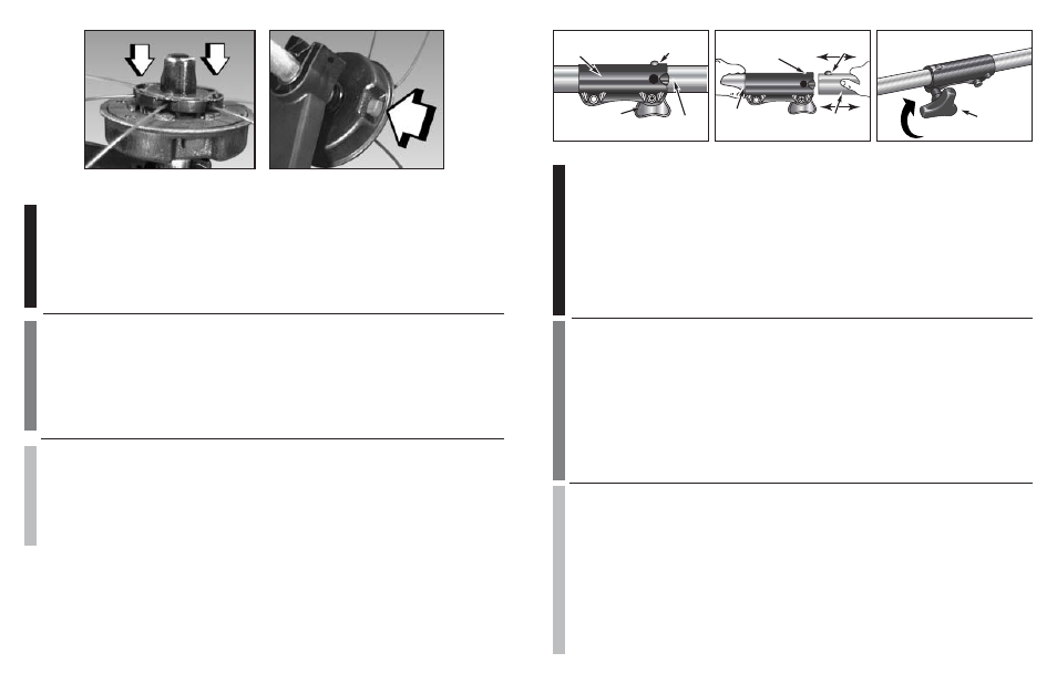 Warning, Caution, Avertissement | Attention, Advertencia, Precaucion | Troy-Bilt TB65REX User Manual | Page 7 / 12