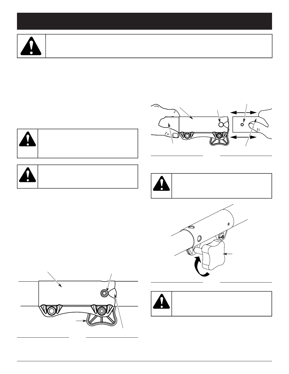 Warning, Caution, Operating instructions | Troy-Bilt P/N 769-01473 User Manual | Page 10 / 48