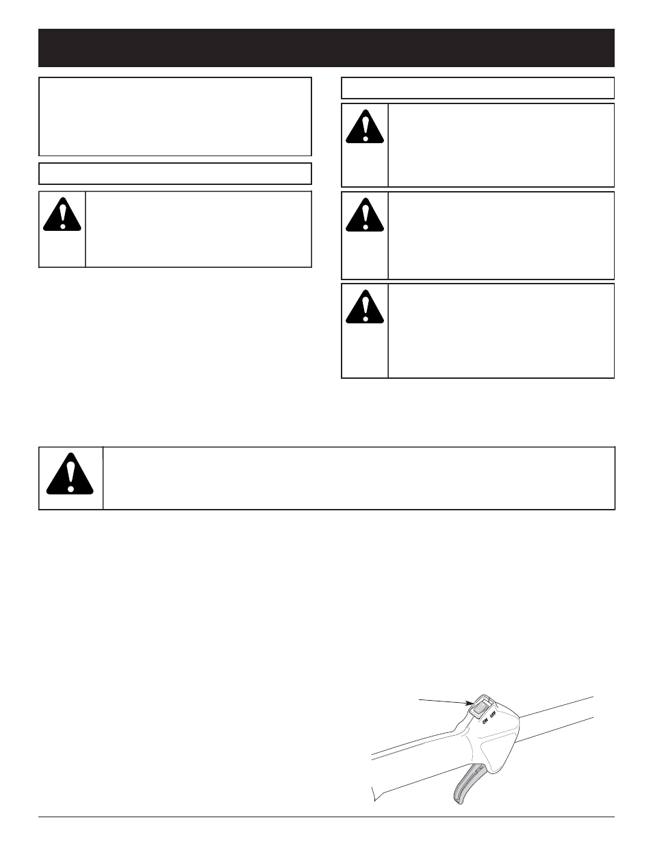 Importante informacion de seguridad, Advertencia, Peligro | Precaucion, Alerta de seguridad, Normas para una operacion segura | Troy-Bilt P/N 769-01473 User Manual | Page 35 / 48